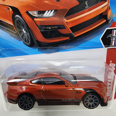 2020 Ford Mustang Shelby GT500 #73 * Orange * 2025 Hot Wheels Case C * LONG Card