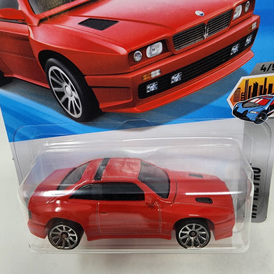 Maserati Shamal #58 * RED * 2025 Hot Wheels Case D * LONG Card