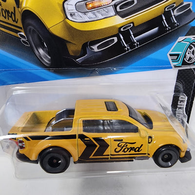 '22 Ford Maverick #49* Yellow * 2025 Hot Wheels Case C * LONG Card