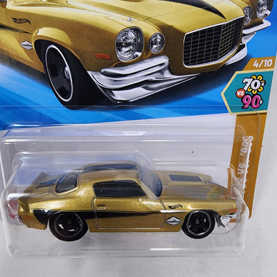 '70 Chevy Camaro RS #53 * GOLD * 2025 Hot Wheels Case D * LONG Card