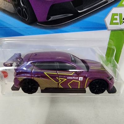 Cupra e-Racer #72 * Purple * 2025 Hot Wheels Case C * LONG Card