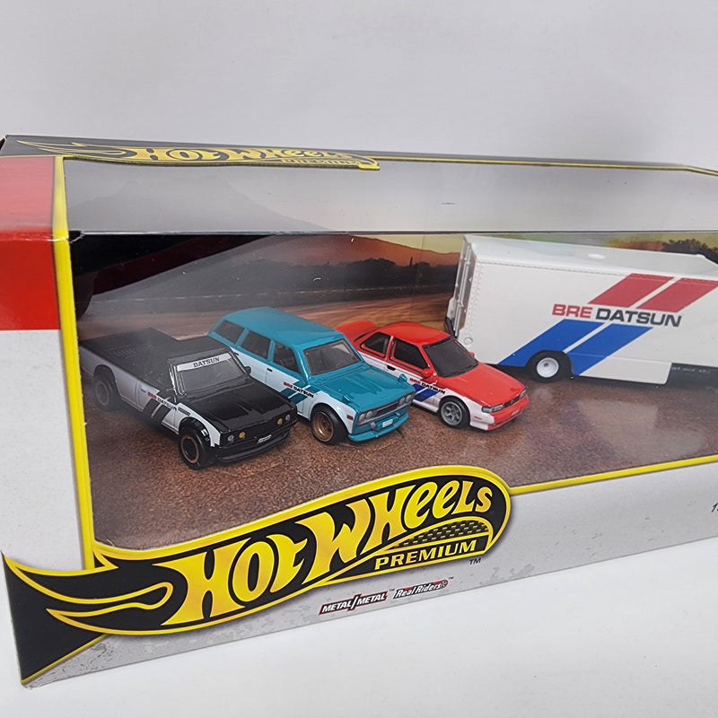 BRE Racing 4 Car Set * 2024 Hot Wheels Diorama Series Case U