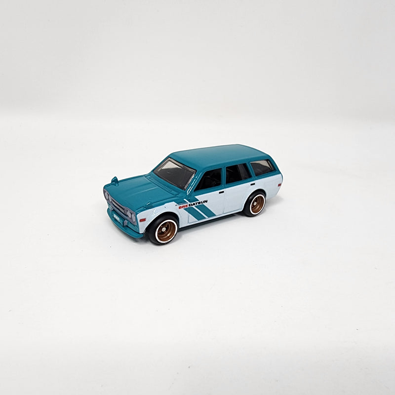 BRE Datsun 510 Wagon * Teal * 1:64 scale Loose Diecast Hot Wheels