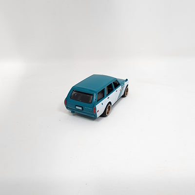 BRE Datsun 510 Wagon * Teal * 1:64 scale Loose Diecast Hot Wheels