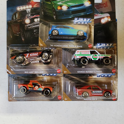 Complete 5 Car Set * Hot Wheels Store Exclusive * Speed Graphics Case J