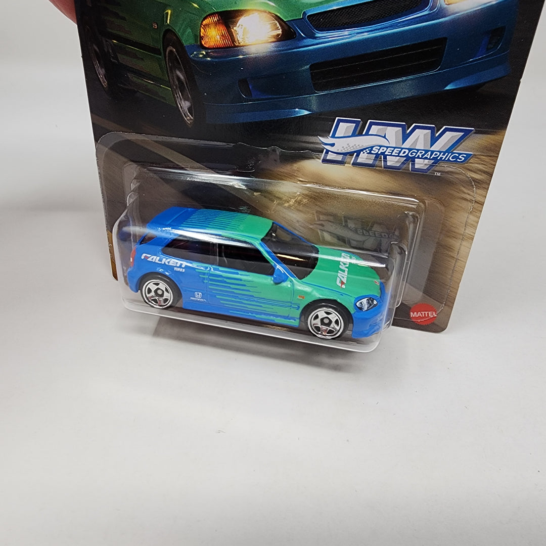 Amazon.com: Hot Wheels 2022 - '99 Honda Civic Type R [EK9