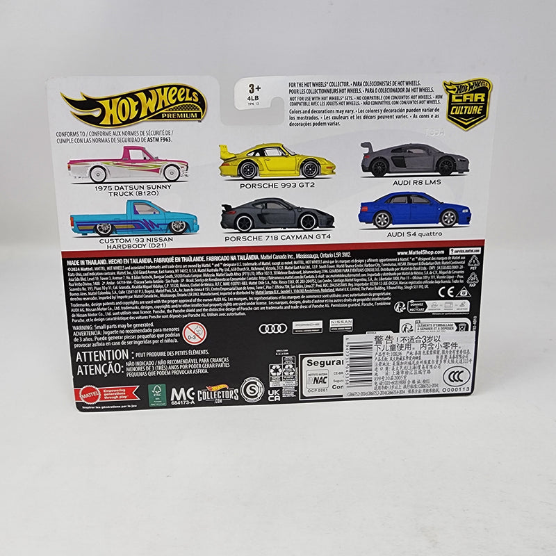 2-Pack * Audi S4 quattro & Audi R8 LMS * 2024 Hot Wheels 1:64 Scale Case P