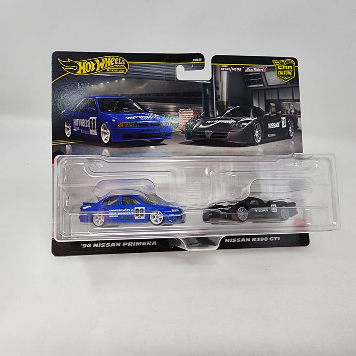 2-Pack * '94 Nissan Primera & Nissan R390 GT1 * 2024 Hot Wheels 1
