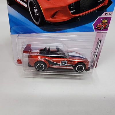 '15 Mazda MX-5 Miata #80 * Red * 2025 Hot Wheels Case D * LONG Card