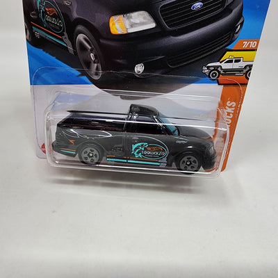 '99 Ford F-150 SVT Lightning #94 * Black * 2025 Hot Wheels Case D * LONG Card