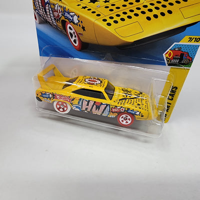 '70 Plymouth Superbird #87 * Yellow * 2025 Hot Wheels Case D * LONG Card