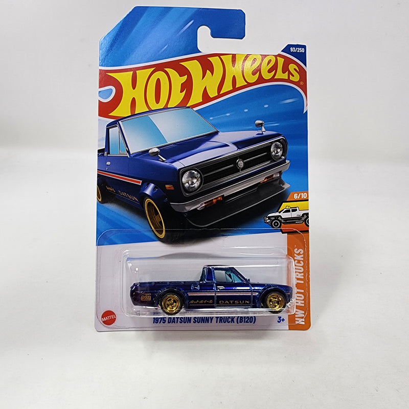 SUPER TREASURE HUNT * 1975 Datsun Sunny Truck B120 * 2025 Hot Wheels Case D