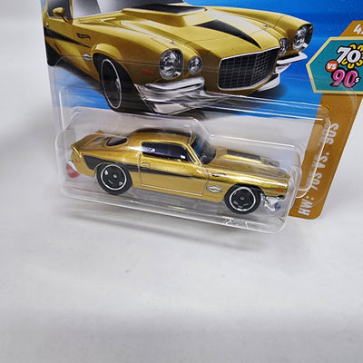 '70 Chevy Camaro RS #53 * GOLD * 2025 Hot Wheels Case C * Short Card