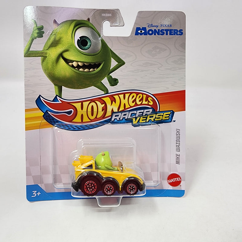 Mike Wazowski Monsters Disney Pixar * 2025 Hot Wheels Racer Verse Case B