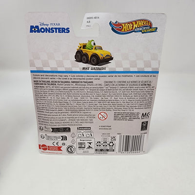 Mike Wazowski Monsters Disney Pixar * 2025 Hot Wheels Racer Verse Case B