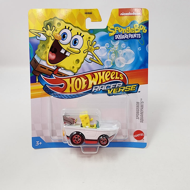 Spongebob Squarepants Nickelodeon * 2025 Hot Wheels Racer Verse Case B