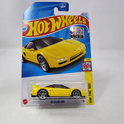 '90 Acura NSX #175 * Yellow * 2024 Hot Wheels Basic w/ Factory Holo