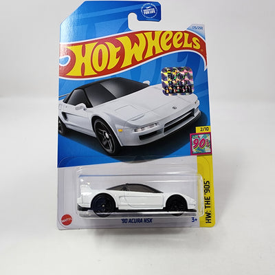 '90 Acura NSX #175 * WHITE * 2024 Hot Wheels Basic w/ Factory Holo