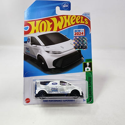 Ford Performance Supervan 4 #128 * WHITE * 2024 Hot Wheels Basic w/ Factory Holo