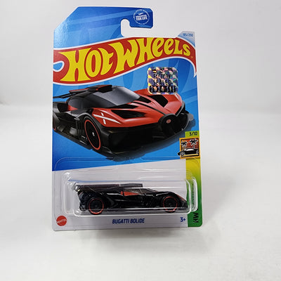 Bugatti Bolide #185 * RED/Black * 2024 Hot Wheels Basic w/ Factory Holo