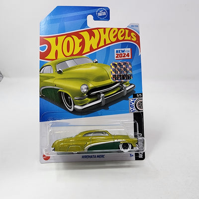 Hirohata Merc #143 * Gold * 2024 Hot Wheels Basic w/ Factory Holo