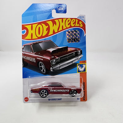 '68 Dodge Dart #142 * RED * 2024 Hot Wheels Basic w/ Factory Holo