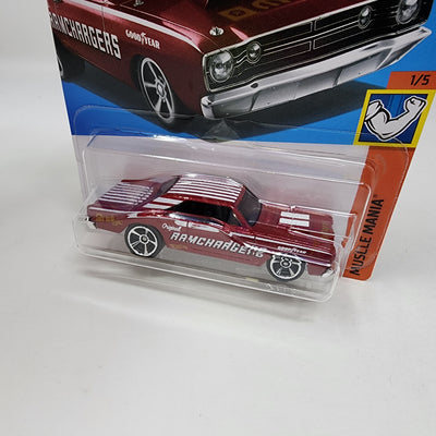 '68 Dodge Dart #142 * RED * 2024 Hot Wheels Basic w/ Factory Holo