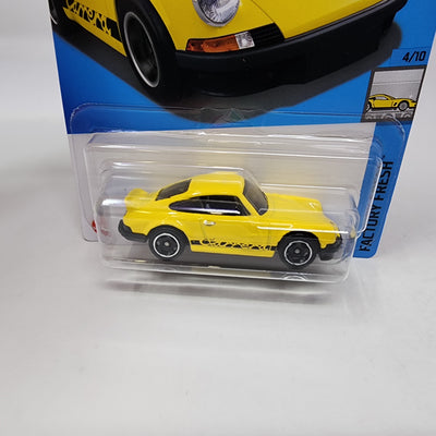 Porsche 911 Carrera RS 2.7 #46 * YELLOW * 2024 Hot Wheels Basic w/ Factory Holo