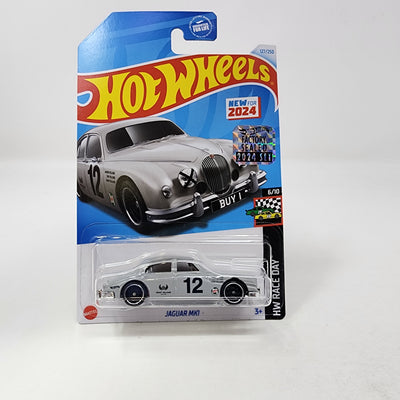 Jaguar MK1 #127 * Grey * 2024 Hot Wheels Basic w/ Factory Holo