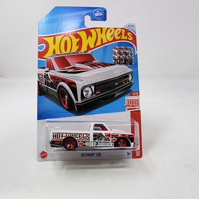 '67 Chevy C10 #83 * Red Edition Target * 2024 Hot Wheels Basic w/ Factory Holo