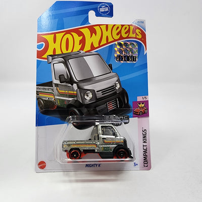 Mighty K #21 * Zamac * 2024 Hot Wheels Basic w/ Factory Holo