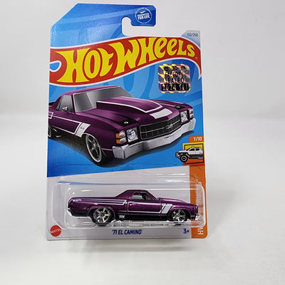 '71 El Camino * Super Treasure Hunt * 2024 Hot Wheels Basic w/ Factory Holo