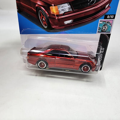 '89 Mercedes-Benz 560 SEC AMG * Super Treasure Hunt * 2024 Hot Wheels Basic w/ Factory Holo