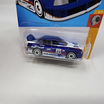 Audi 90 Quattro #144 * Blue * 2024 Hot Wheels Basic w/ Factory Holo