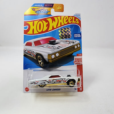 Layin Lowrider #113 * RED Edition Target * 2024 Hot Wheels Basic w/ Factory Holo