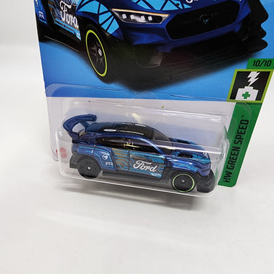 Ford Mustang Mach-E 1400 #129 * Blue * 2024 Hot Wheels Basic w/ Factory Holo