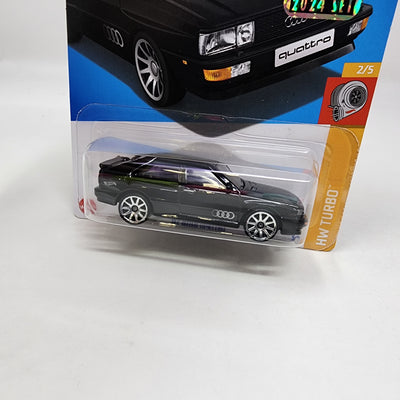 '87 Audi Quattro #102 * Black * 2024 Hot Wheels Basic w/ Factory Holo