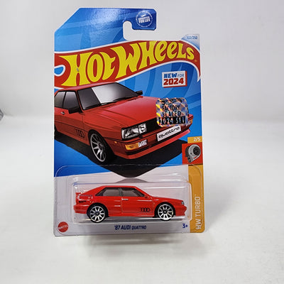 '87 Audi Quattro #102 * RED * 2024 Hot Wheels Basic w/ Factory Holo