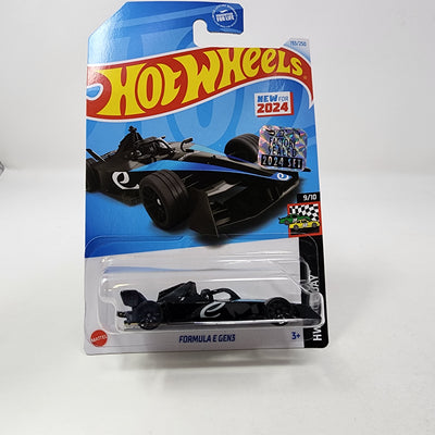 Formula E Gen3 #193 * Black * 2024 Hot Wheels Basic w/ Factory Holo