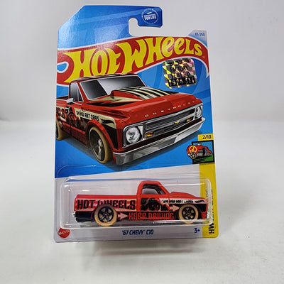 '67 Chevy C10 #83 * RED * 2024 Hot Wheels Basic w/ Factory Holo