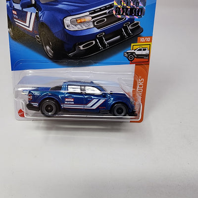 '22 Ford Maverick #196 * Blue * 2024 Hot Wheels Basic w/ Factory Holo