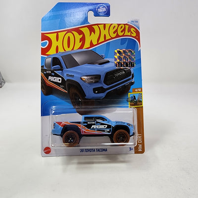 '20 Toyota Tacoma #198 * Blue * 2024 Hot Wheels Basic w/ Factory Holo