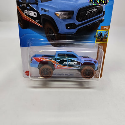 '20 Toyota Tacoma #198 * Blue * 2024 Hot Wheels Basic w/ Factory Holo