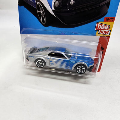 '69 Ford Mustang Boss 302 #244 * Silver Dollar General Only * 2024 Hot Wheels Basic w/ Factory Holo