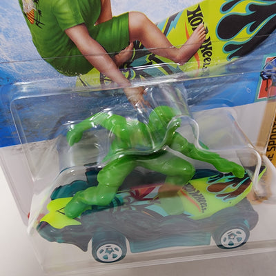 Surfs Up #17 * Green * 2024 Hot Wheels Basic w/ Factory Holo