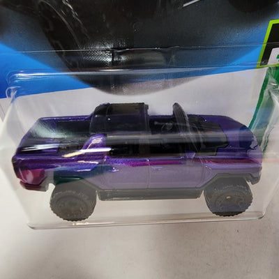 GMC Hummer EV #62 * Purple * 2024 Hot Wheels w/ Factory Holo