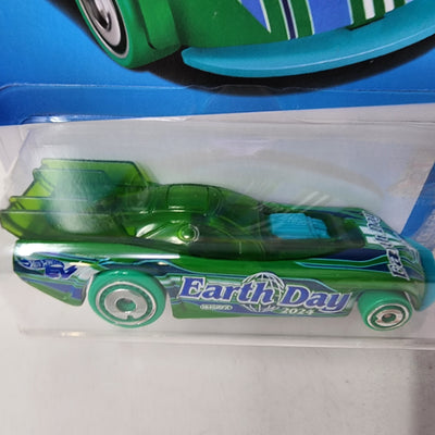 Supercharged #124 * Green * 2024 Hot Wheels Basic w/ Factory Holo