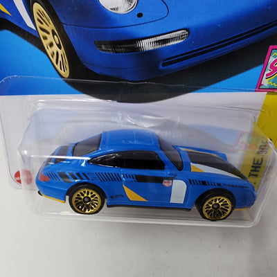 '96 Porsche Carrera #174 * Blue * 2024 Hot Wheels Basic w/ Factory Holo