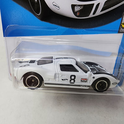 Ford GT40 #12 * WHITE * 2024 Hot Wheels Basic w/ Factory Holo