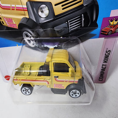 Mighty K #21 * Yellow * 2024 Hot Wheels Basic w/ Factory Holo